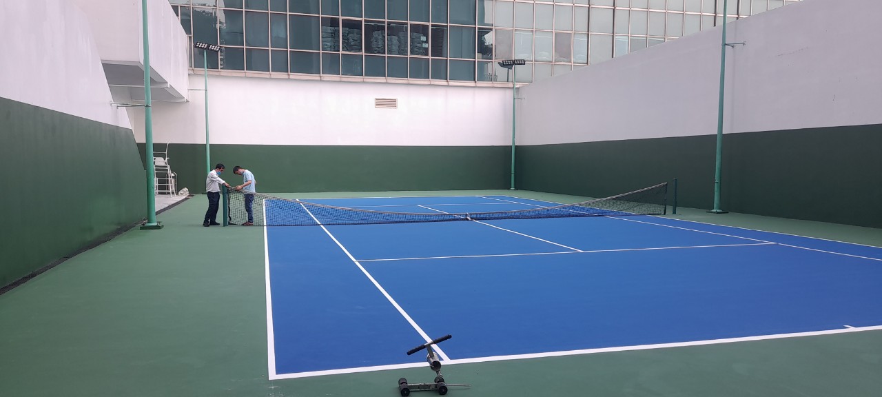 QUY TRÌNH THI CÔNG SÂN TENNIS NĂM 2022